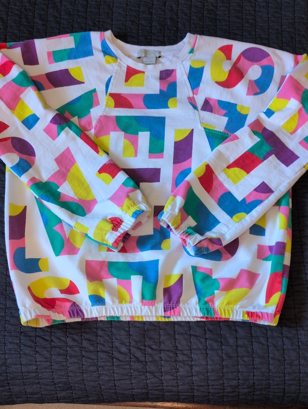 Stella McCartney Kids Popart Logo Sweatshirt Sz. 14+